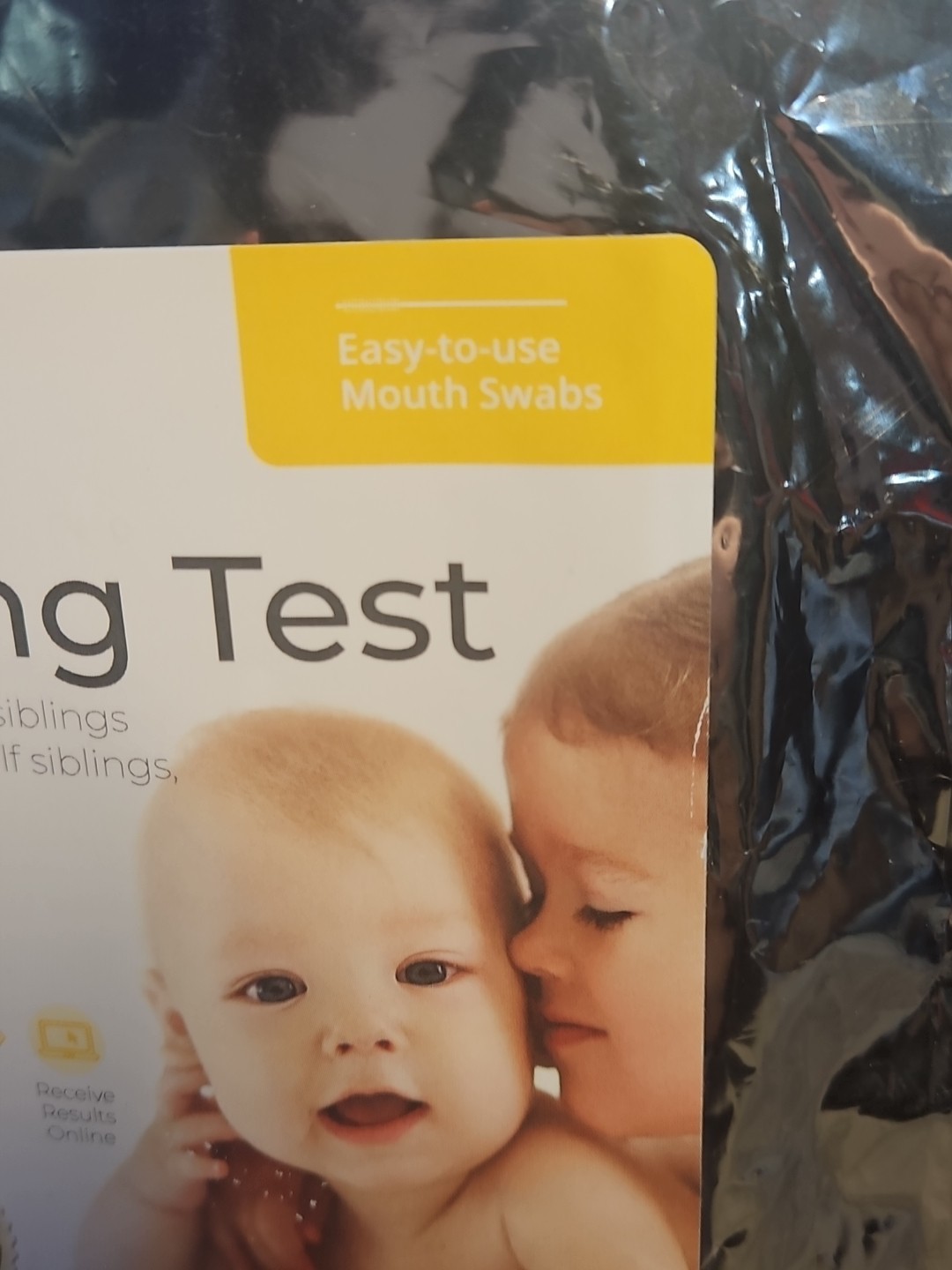 Genetrace DNA Sibling Test - at-Home Collection Kit for Full & Half Siblings