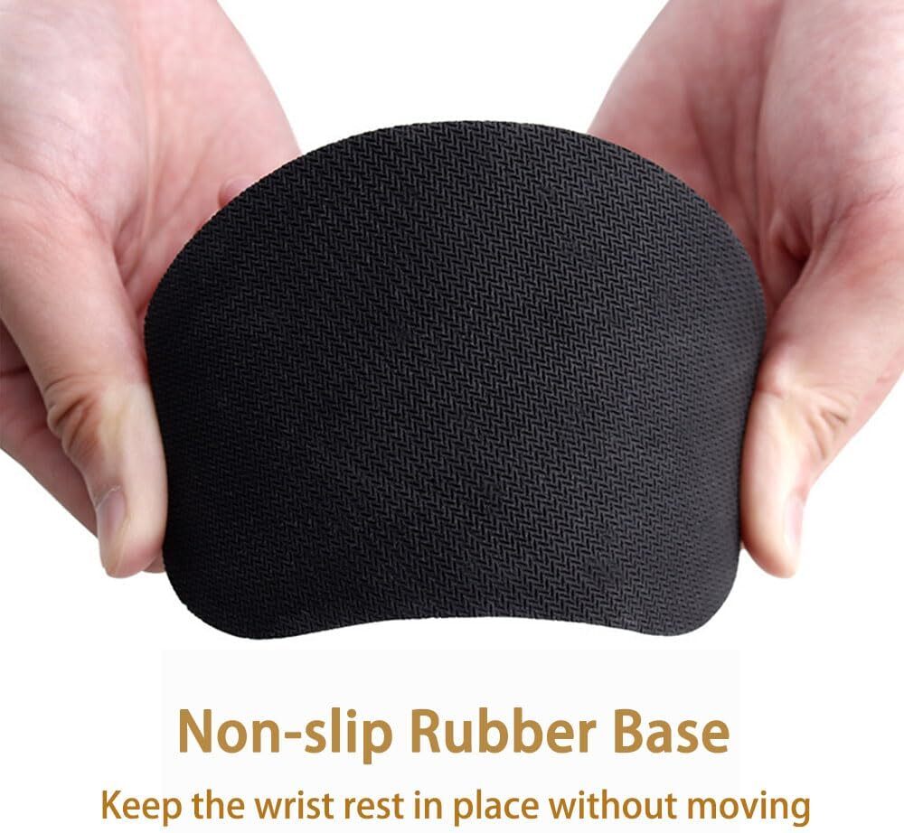 Wrist Rest for Mouse, Ergonomic Memory Foam Cushion Small, Black