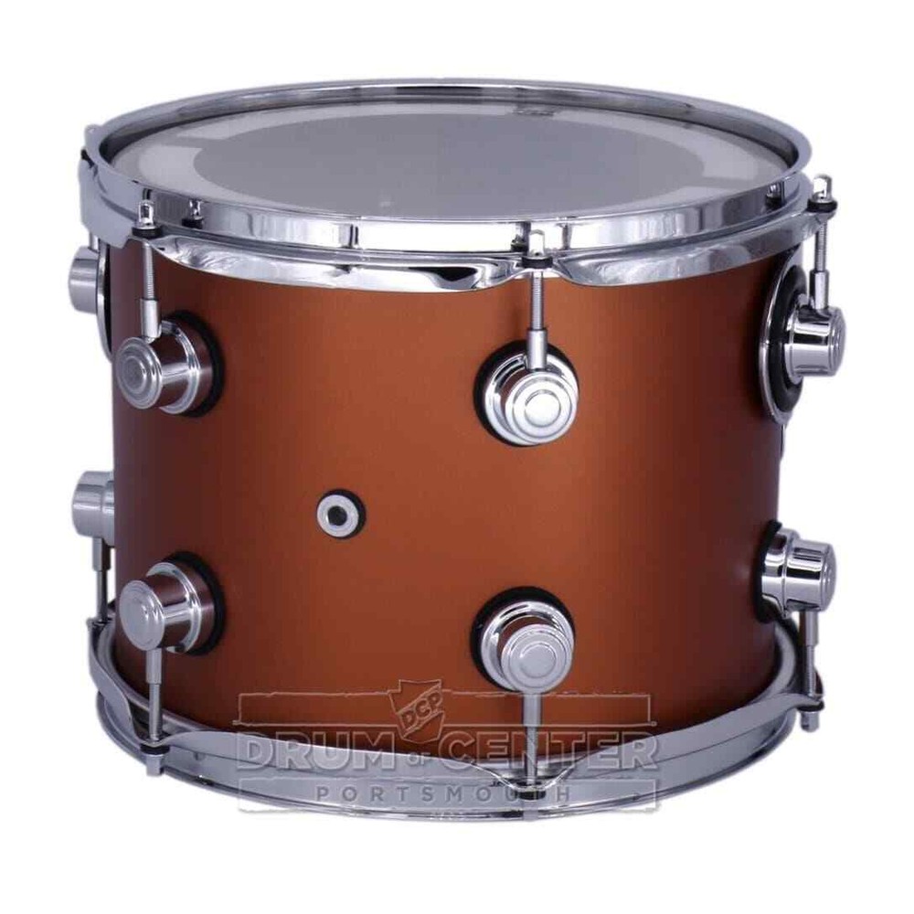 DW Performance Tom 10x8 Hard Satin American Rust