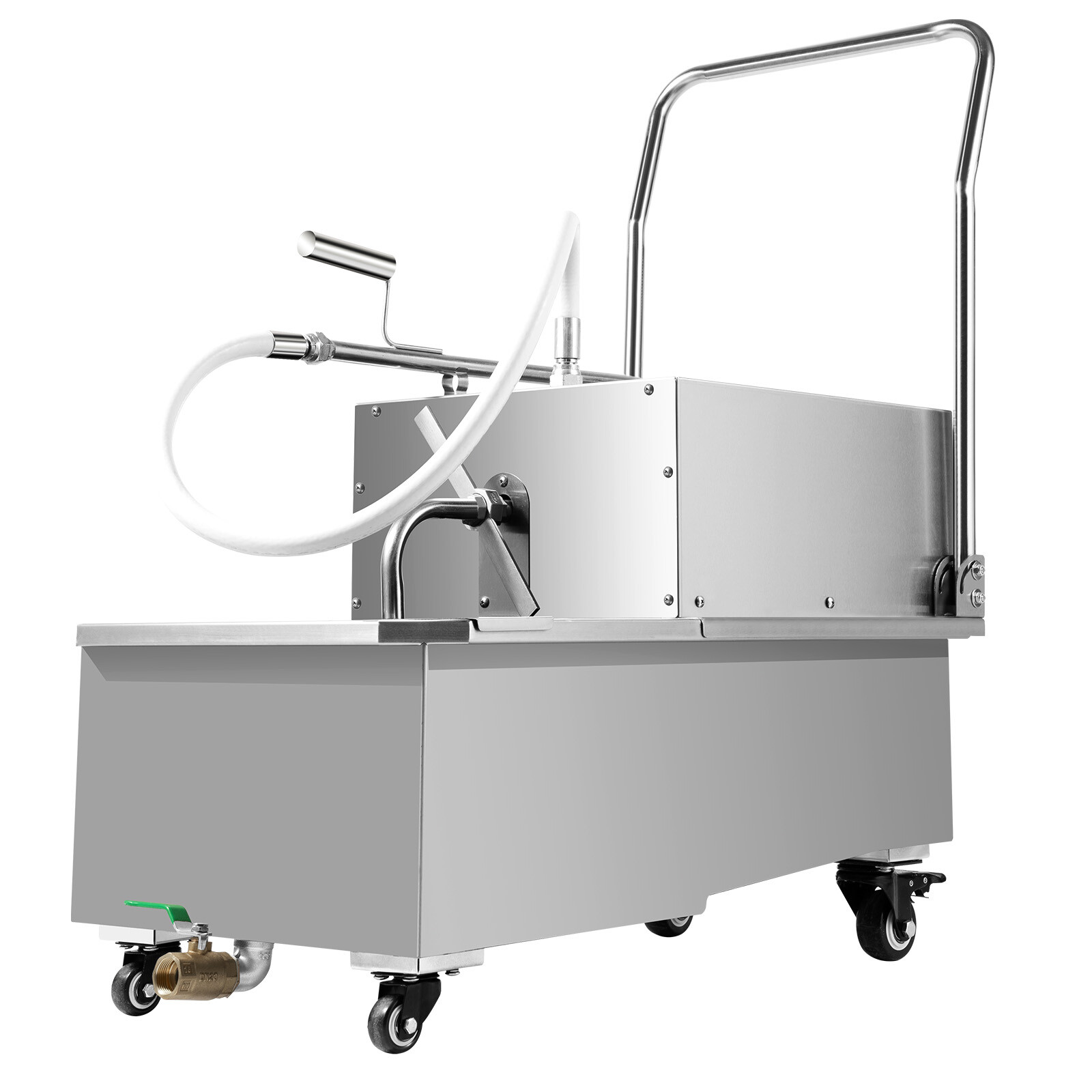 Commercial Fryer Oil Filter Cart Machine Kitchen Oil Filter System USA