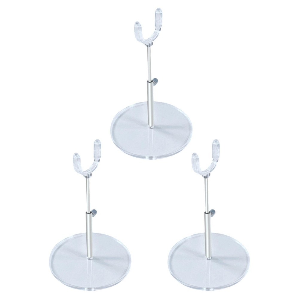 Doll Stand Adjustable Collection Display Rack Hobby Figure Display Stand