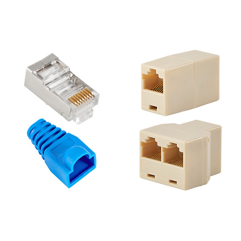 1-8pcs Network Cable Tester Kit Professional Wire Maintenance Tool For Computer