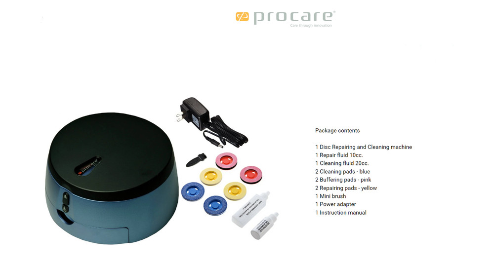 CD DVD BLU RAY or GAME DISC CLEANER SCRATCH REPAIR MACHINE