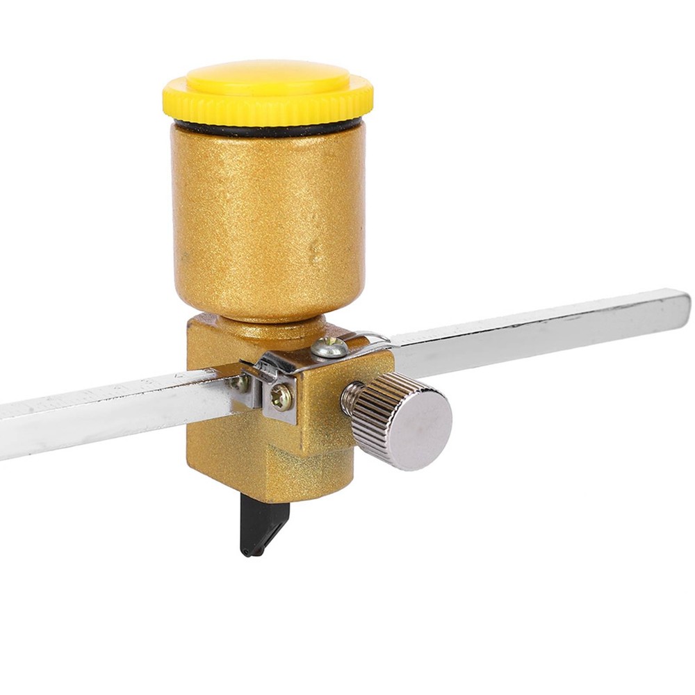 360° Rotation Glass Circle Cutter Compass 40cm Diameter Adjustable Circular Cut⊹