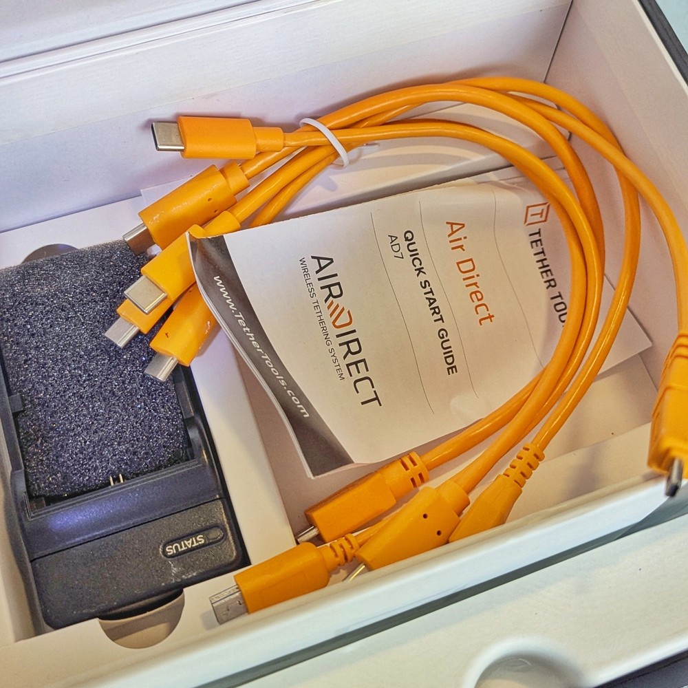 Tether Tools AD7 Air Direct Wireless Camera Tethering System - Complete TESTED