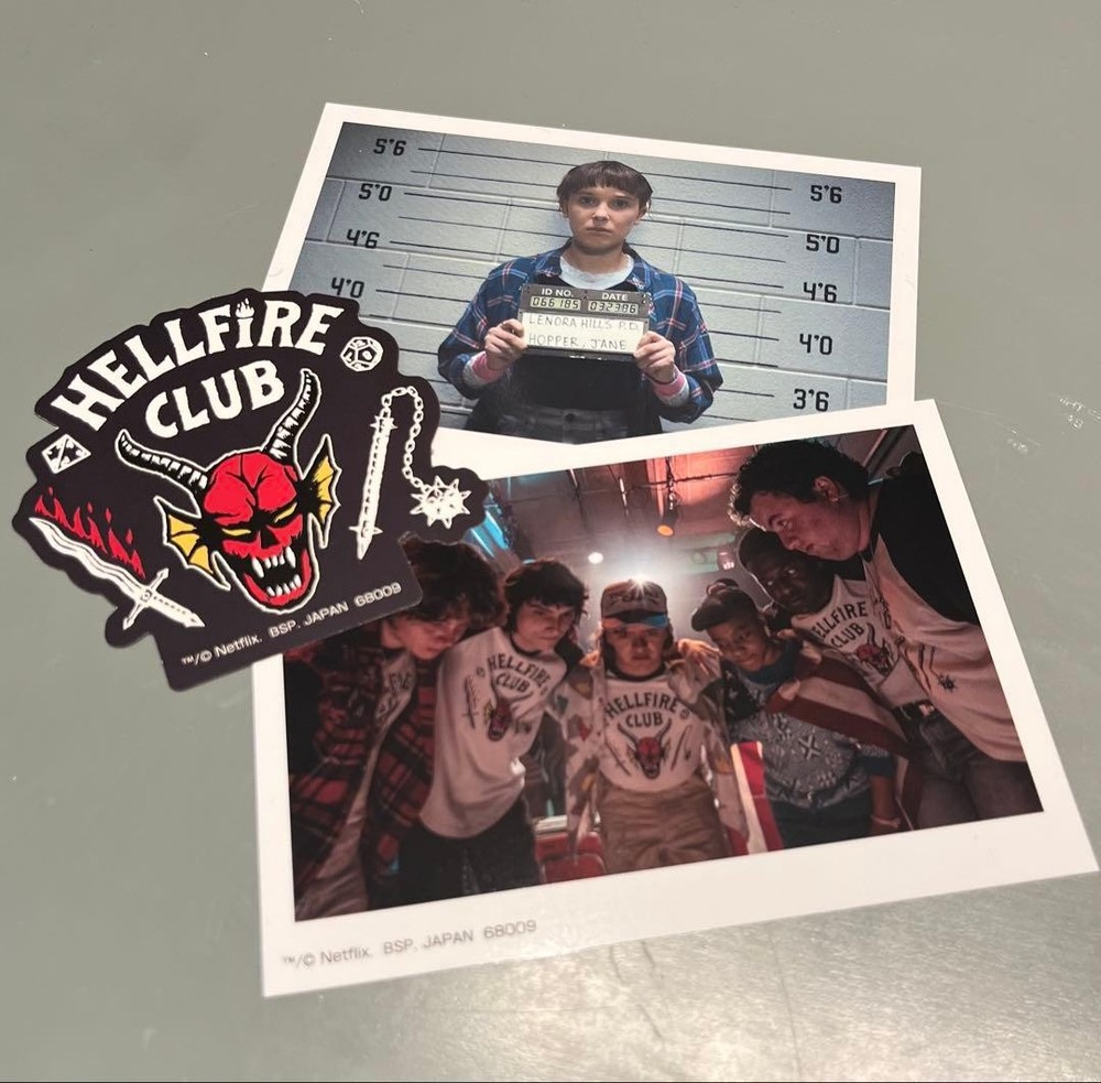 Stranger Things Bromide Sticker Set