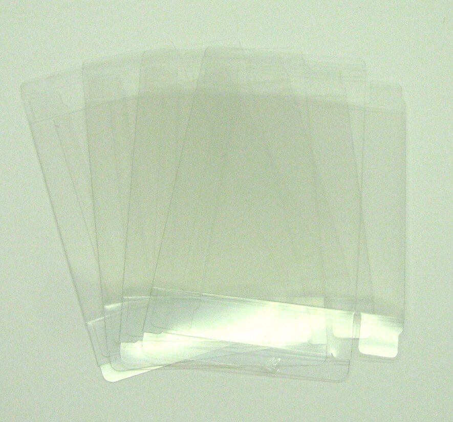 10X NINTENDO FAMICOM LARGE CIB GAME - CLEAR PLASTIC PROTECTIVE BOX - READ!