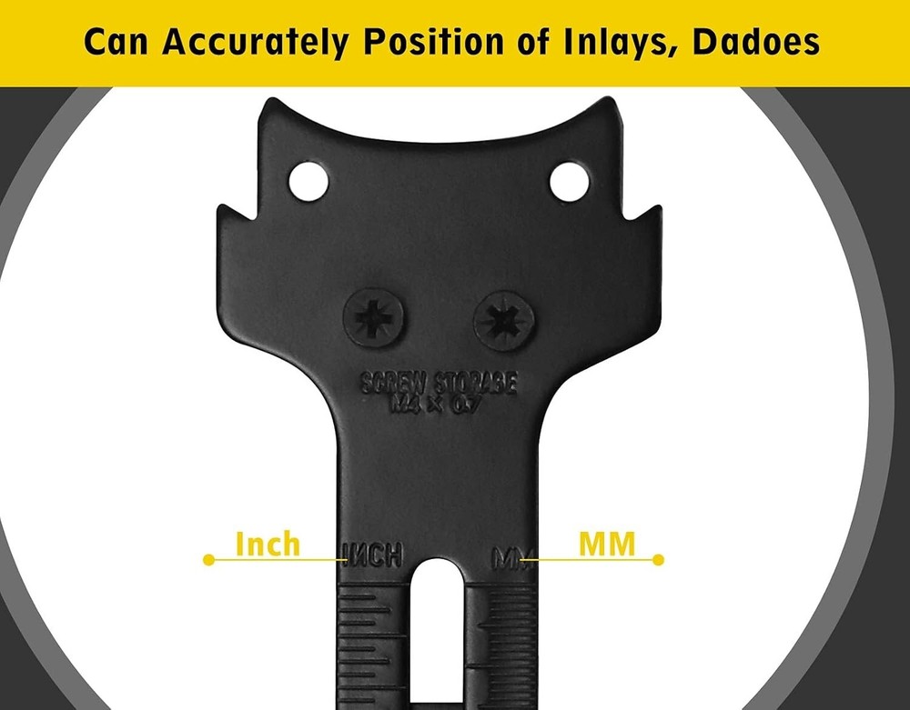 Router Edge Guide for Compact Router, Fits DCW600B, DWP611, Porter-Cable