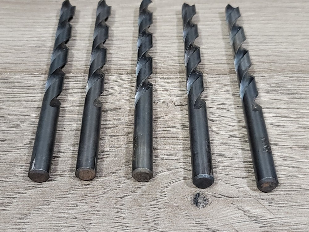 5ea C-L HS USA DRILL MACHINIST BITS 5/16" EUC