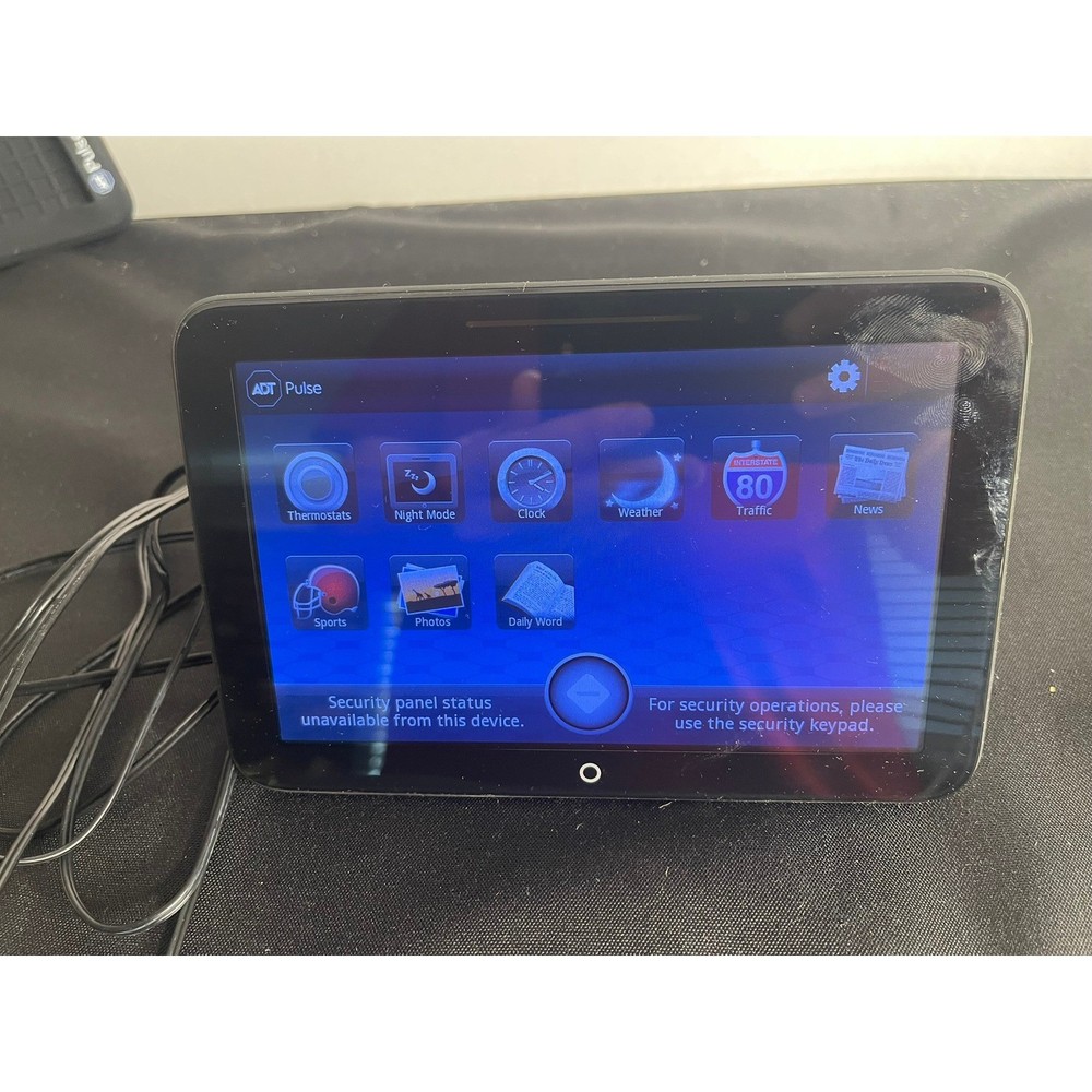 Netgear ADT Pulse Home Security Screen HSS101 HS101ADT-1ADNAS Touchscreen Panel