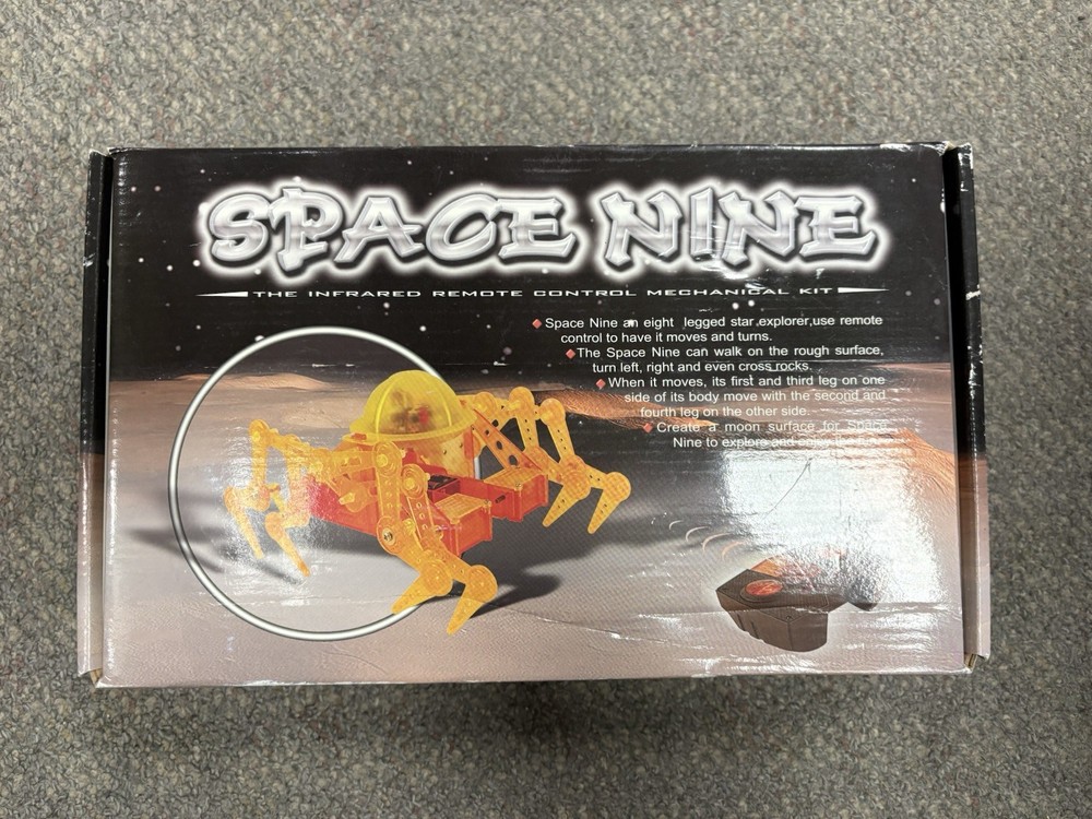 + Elenco Electronics Space Nine Infrared Remote Control Mechanical Kit 21-532N