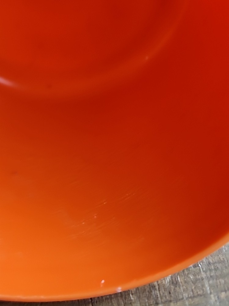 Vintage Tupperware Replacement Measuring 2/3 Cup - Orange