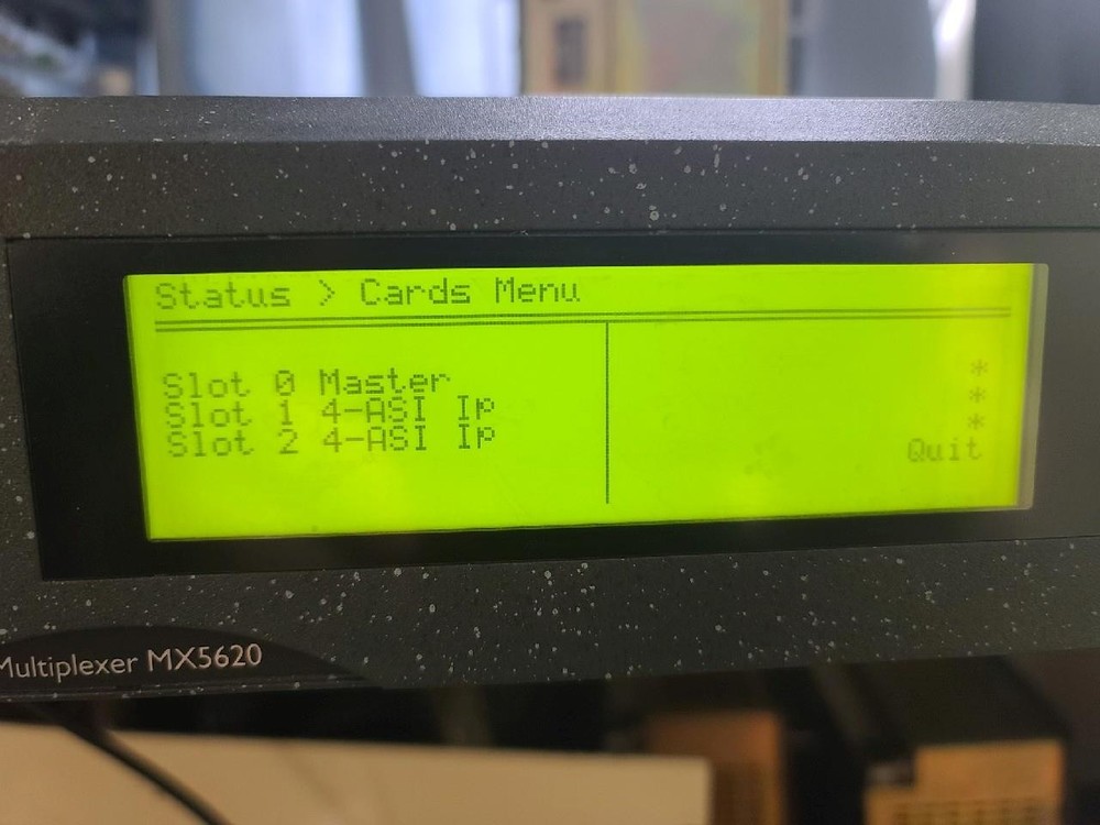 Tandberg MX5620 Evolution 5000 Multiplexer - Master & 2X(4-ASI) Cards