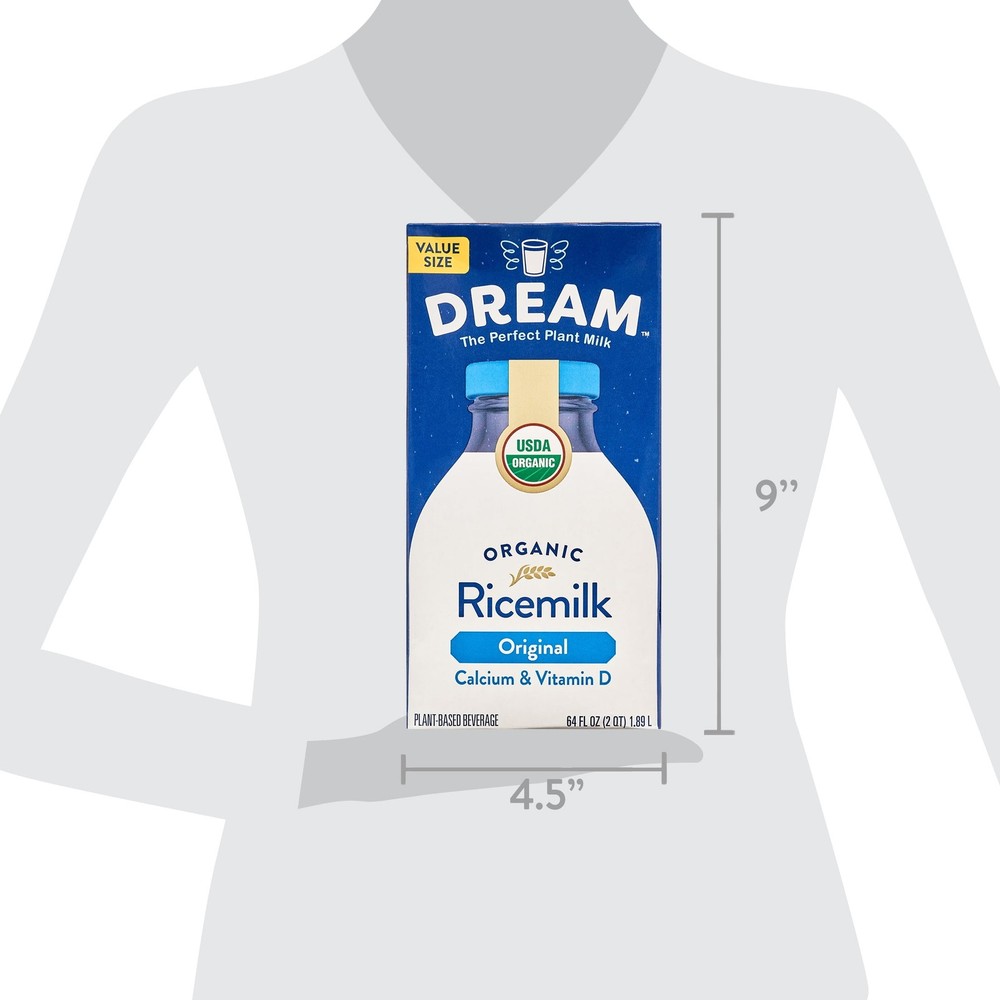 (4 pack) Rice Dream Rice Drink, 64 Fl. Oz.