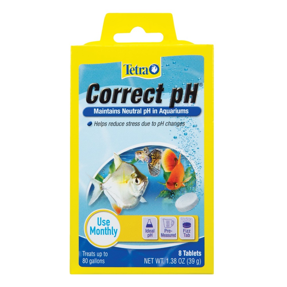 2-Pack Correct pH Tablets 8ct Aquarium Water Treatment Neutral pH