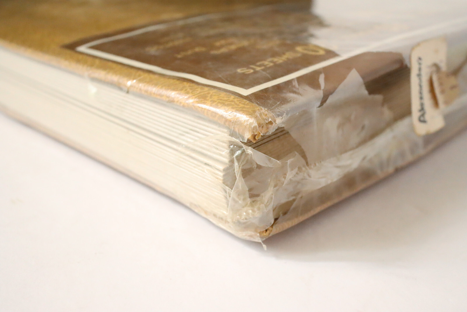 Vintage 60s 70s NEW UNSUED Photo Album 60 Magnet Pages Yellow Orange