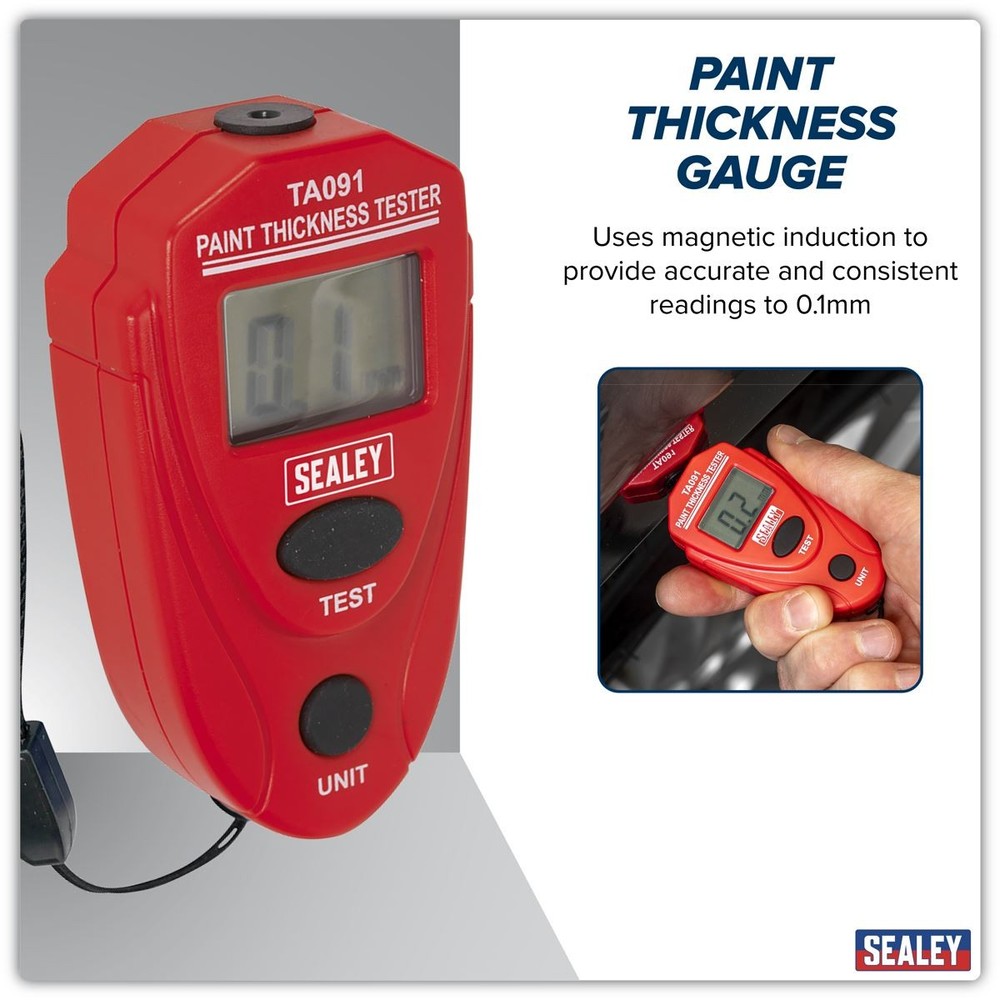 Sealey Paint Thickness Gauge TA091