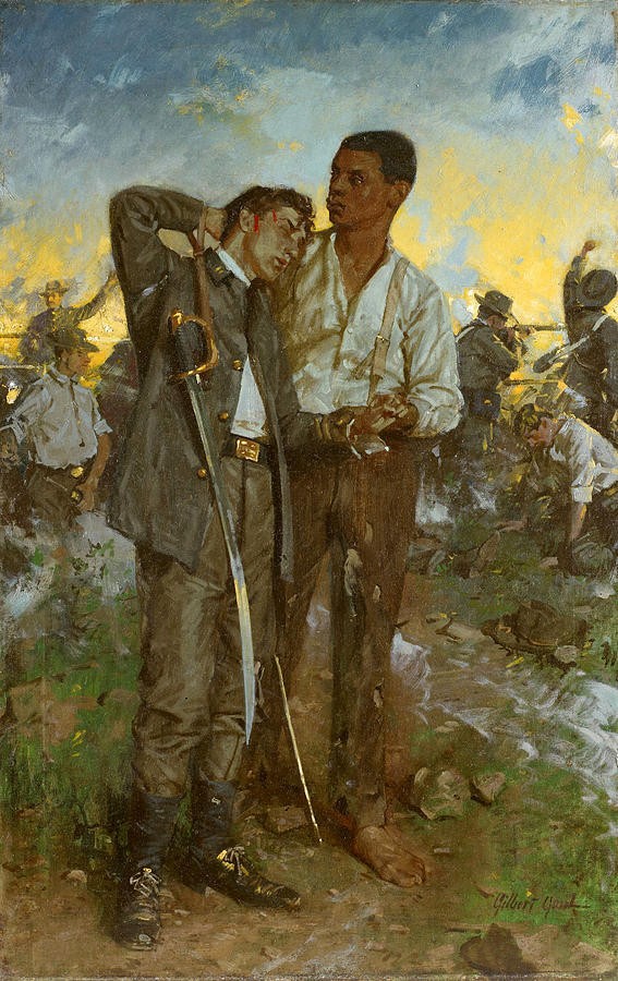 Black Leather Saber or Sword Knot