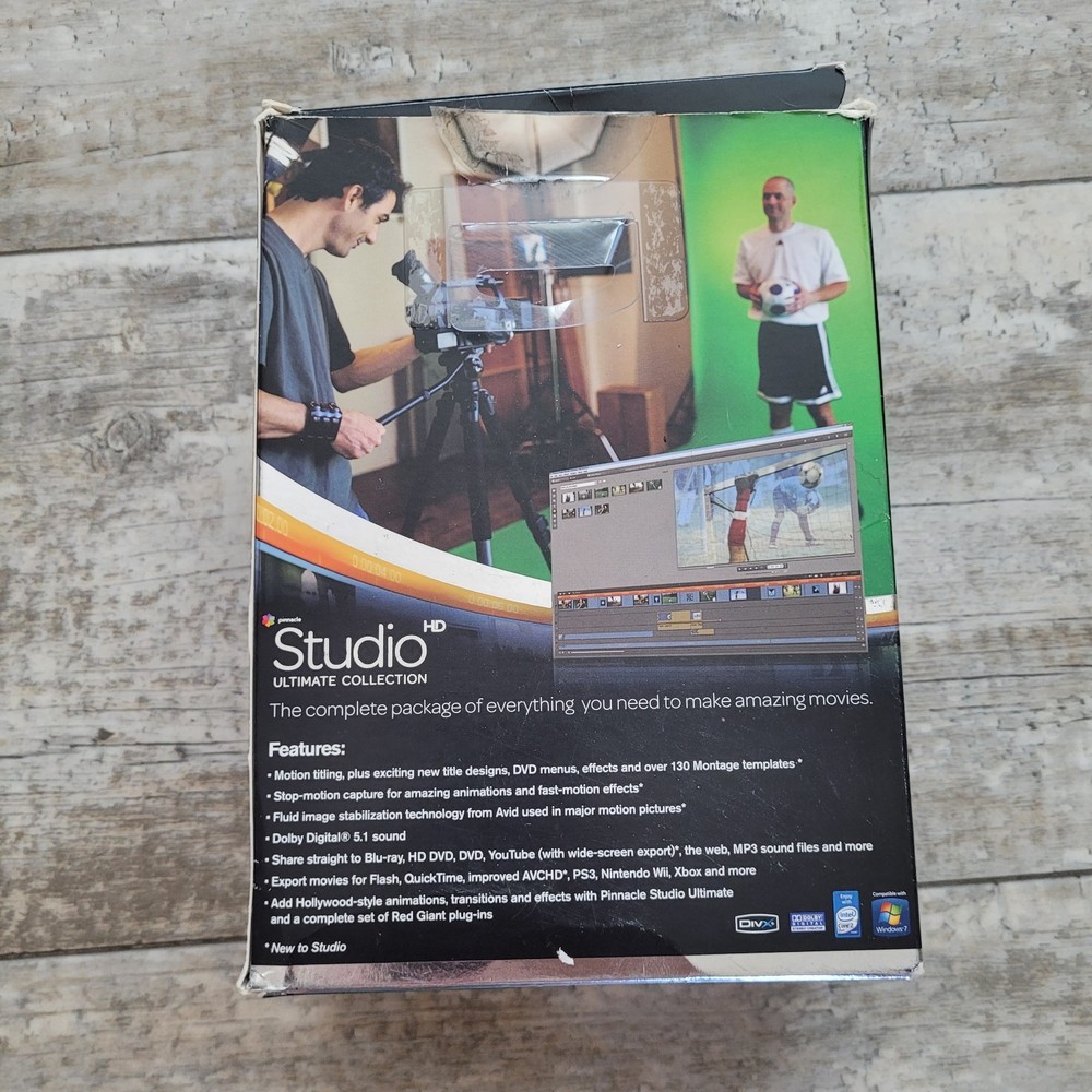 Pinnacle Studio HD Ultimate Collection Version 14 - Open Box NEW Internally