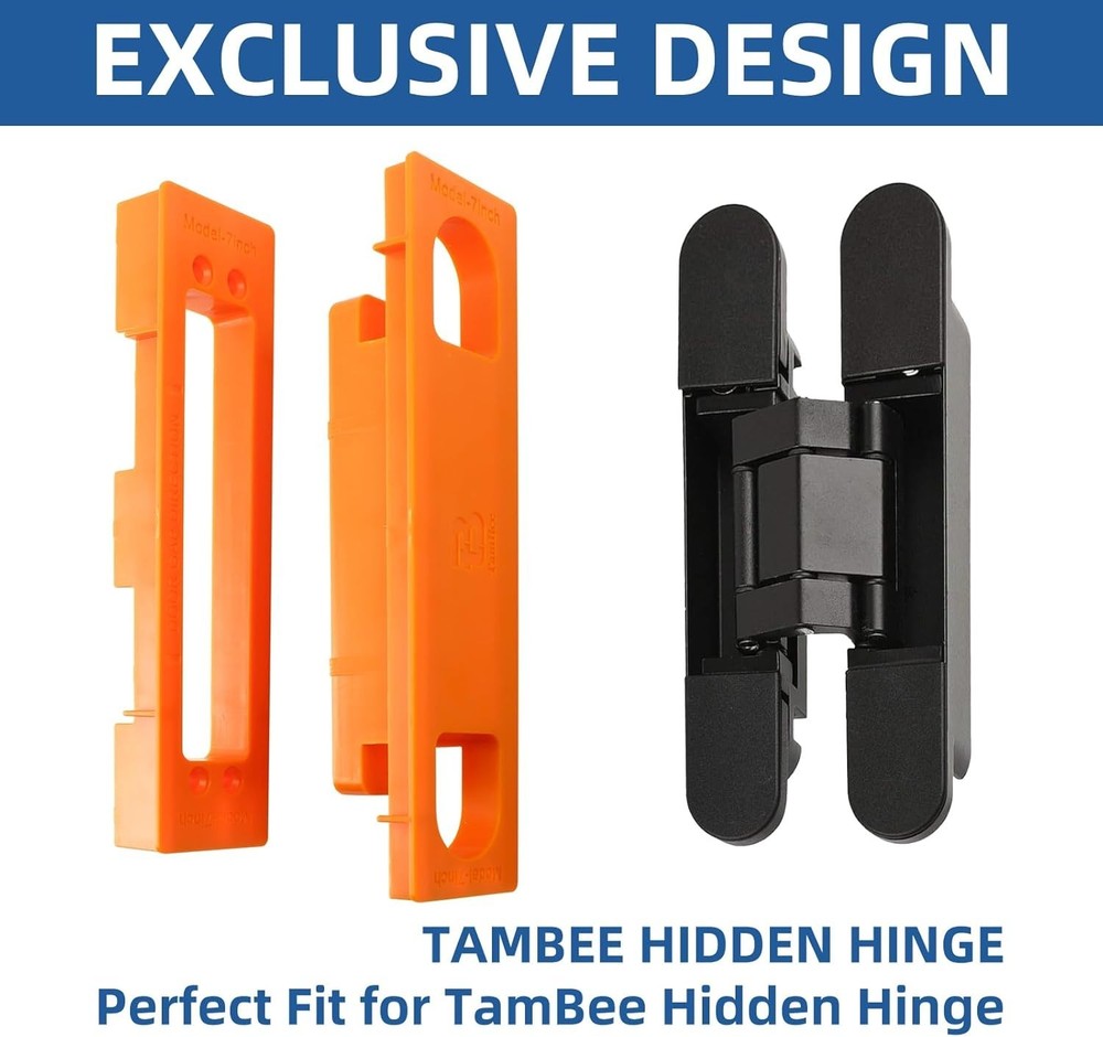 Hidden Hinge Template Invisible Hinge Router Guide Template for Hidden Door H...