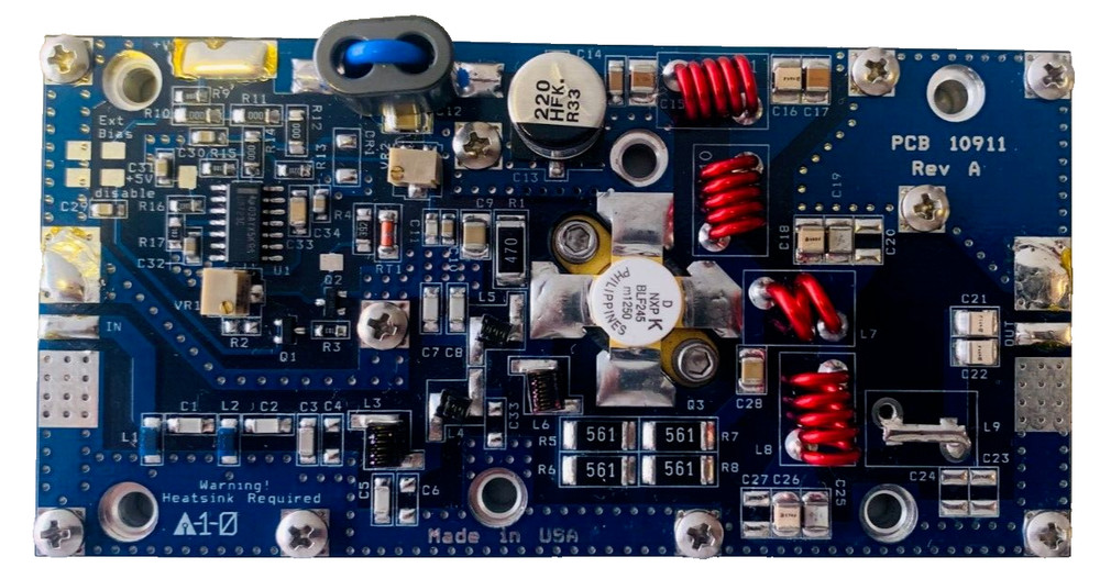 STUDEM FM BROADCAST AMPLIFIER 86 – 110MHz Pout: 30W