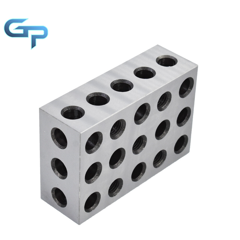 2-4-6 Blocks 23 Holes Matched Pair Machinist 246 Jig Ultra Precision .0002"