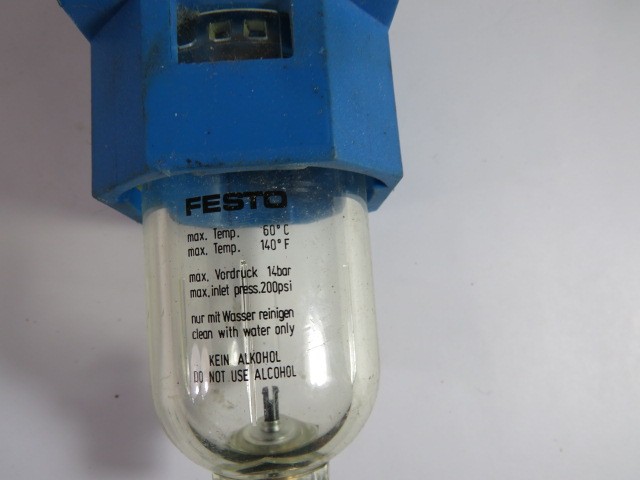 Festo LFRS-1/4-S-B Filter Regulator USED
