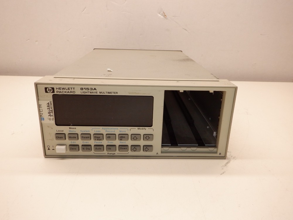 HP 8153A LIGHTWAVE MULTIMETER