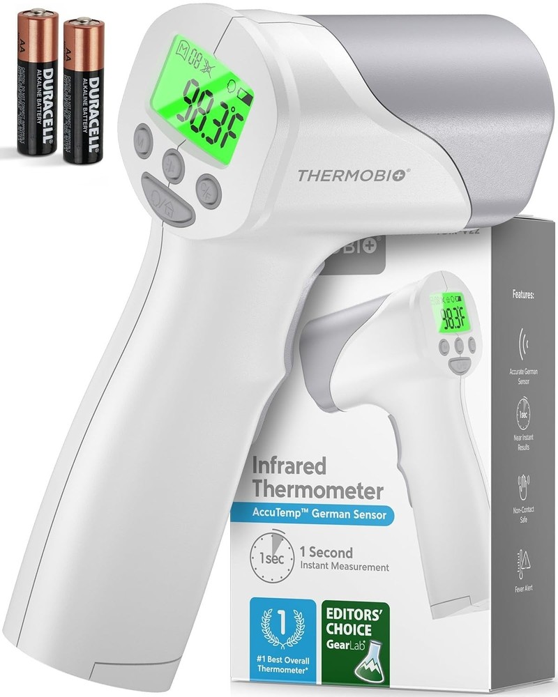 Accurate Touchless Forehead Thermometer with Ultra Clear Digital Screen