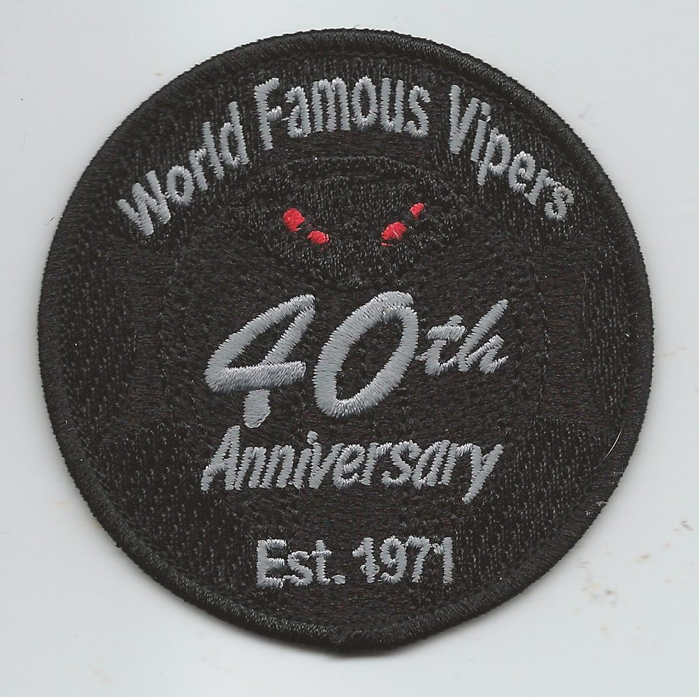 HMLA-169 "WORLD FAMOUS VIPERS" 40th ANNIVERSARY patch