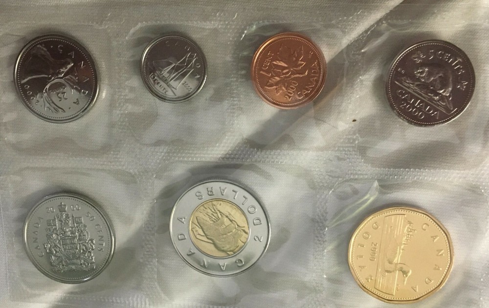 2000 Canadian Mint Uncirculated Coin Set