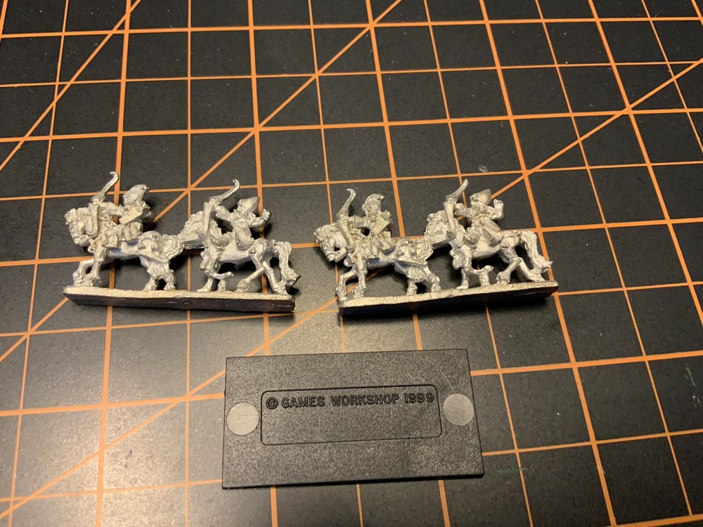 Games Workshop Warmaster High Elf Reaver Knights. Extra Models. One base only.