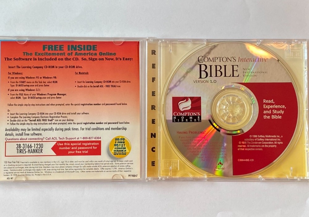 Compton’s Interactive Bible Version 1.0 CD International Version