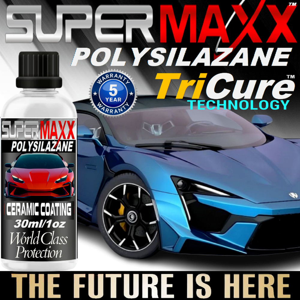 CERAMIC CAR COATING POLYSILAZANE "TRICURE TECHNOLOGY" ADVANCED PAINT "PROTECTION