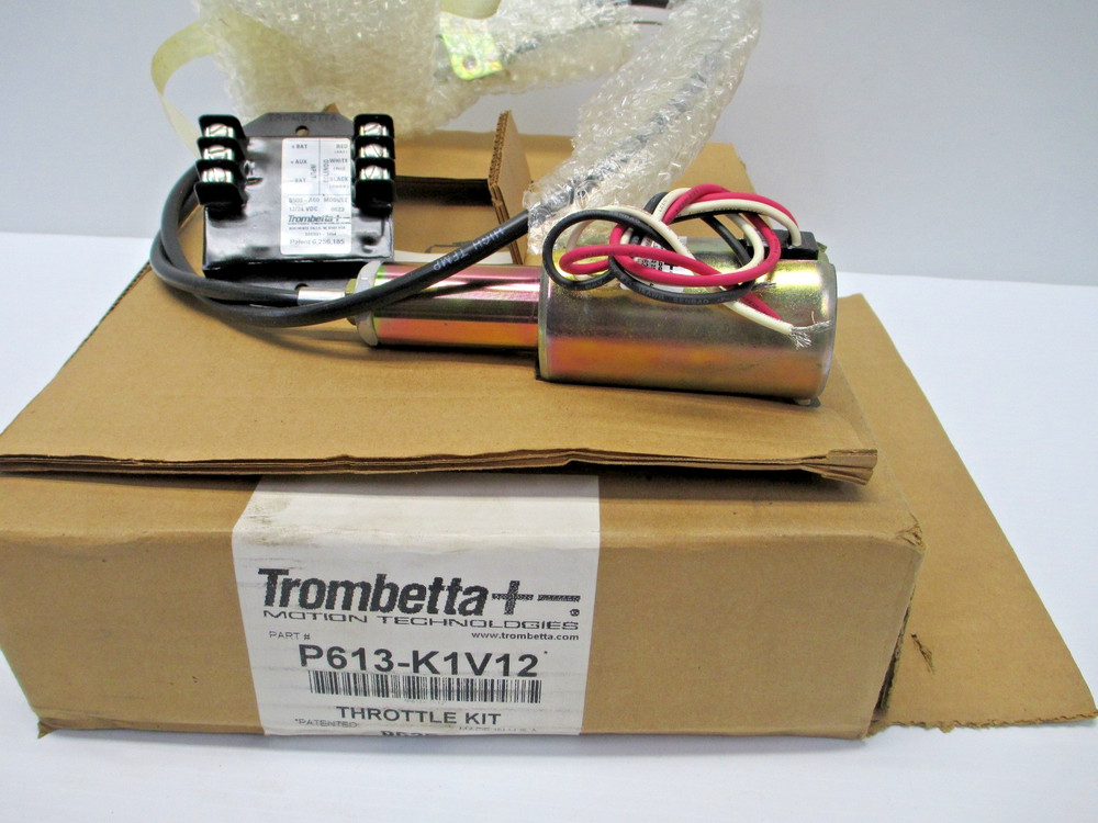 TROMBETTA 12 VOLT THROTTLE CONTROL CABLE KIT w/ CONTROL MODULE P613-K1V12