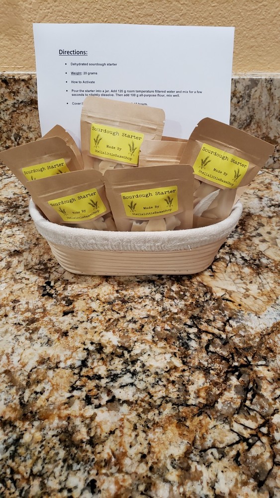 Organic  DEHYDRATED SOURDOUGH STARTER