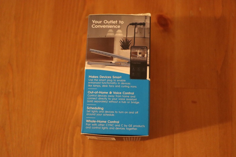 C by GE - INDOOR Smart Plug with Smart PLUG - Alexa / Google ASSISTANT New
