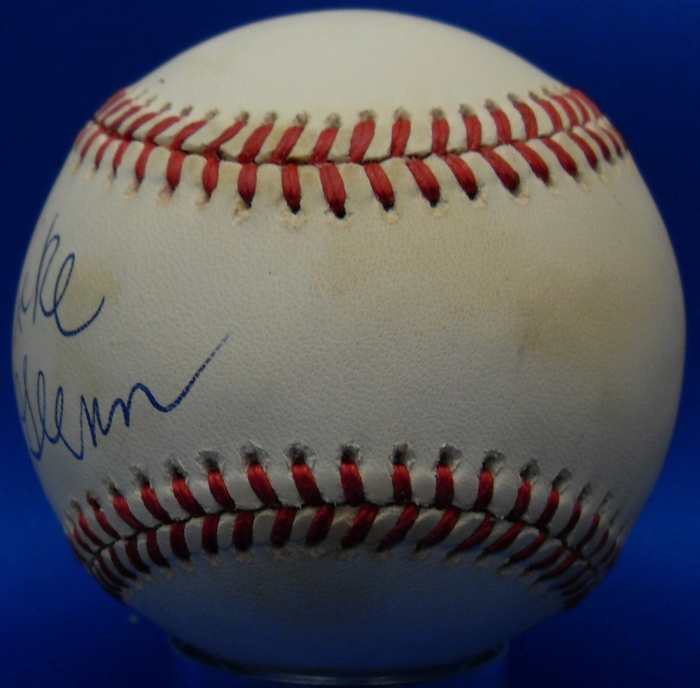JSA Mike Glenn Autographed Signed AUTO MLB Leonard S. Coleman Baseball DBB 268
