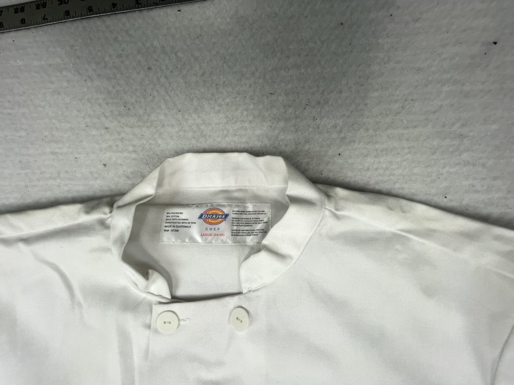 Chef coat Dickies brand size large sku#2