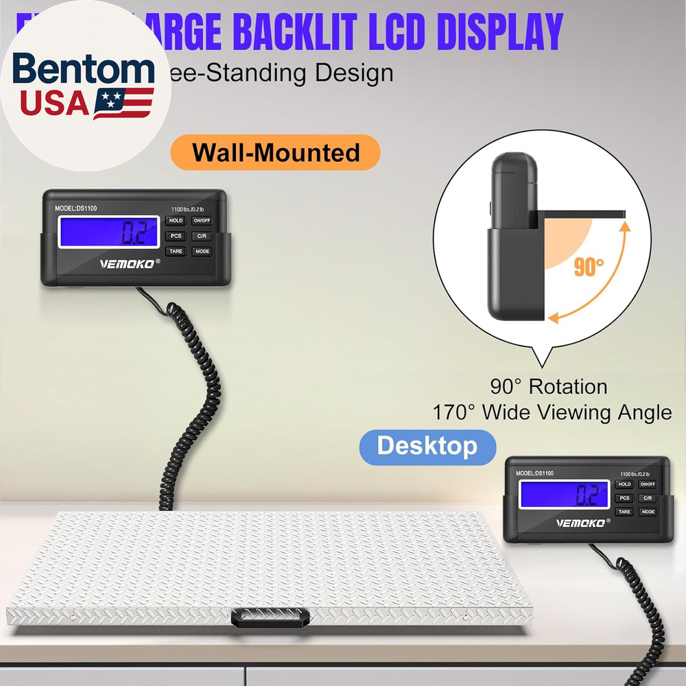 1100LB Dog Scale Livestock Digital Scale