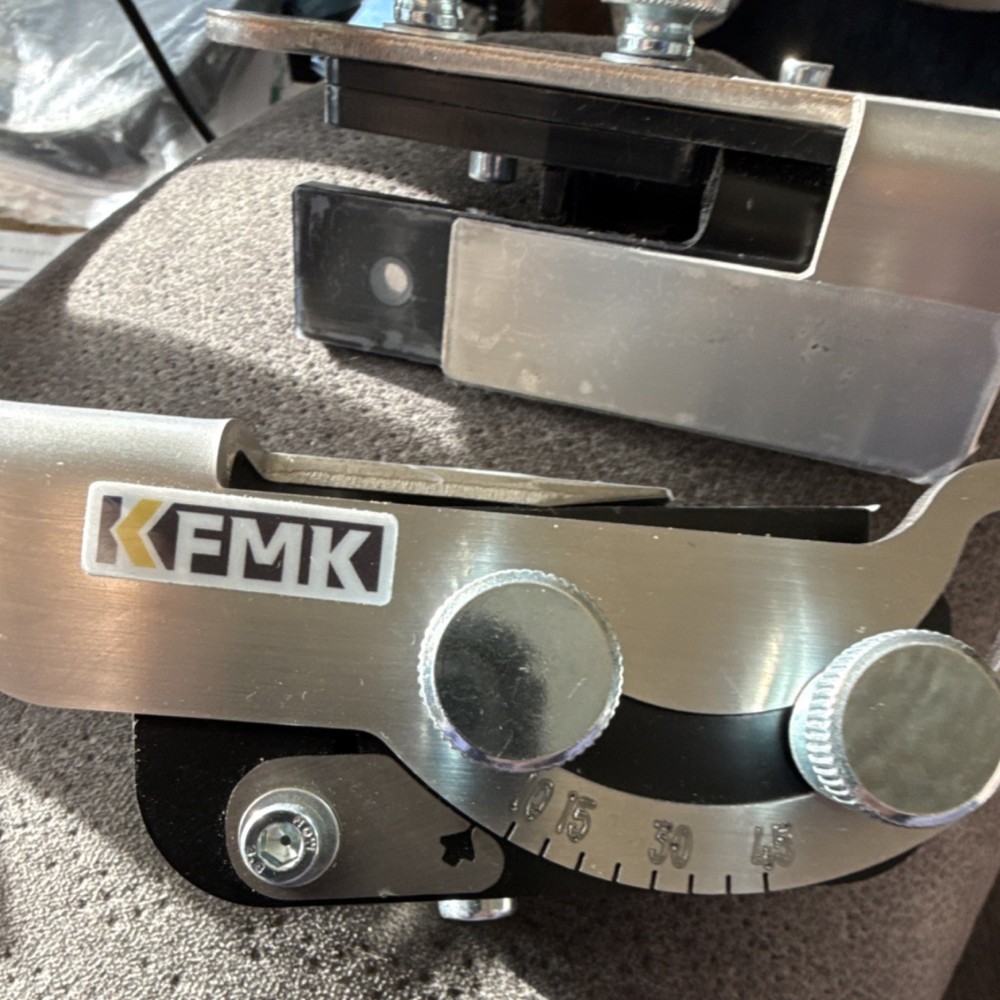 KFMK Adjustable Sharpening Tool Jig Metal for Grinding Sharpening Silver