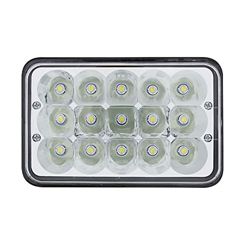 United Pacific 34124 15 High Power LED 4” x 6” Rectangular Light -1 Unit