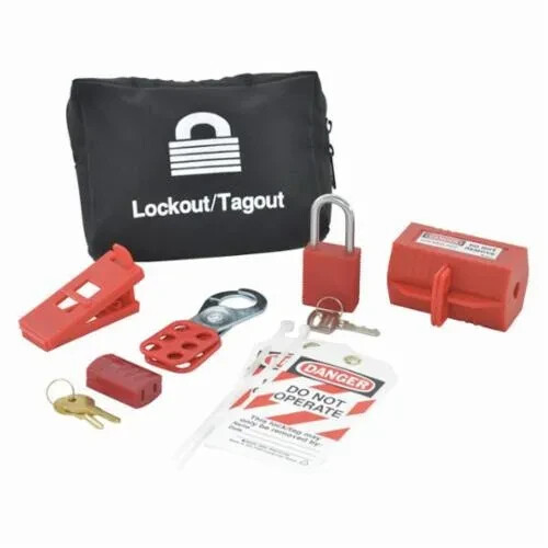 Brady 95550 Electrical Power Pouch Kit With Lock
