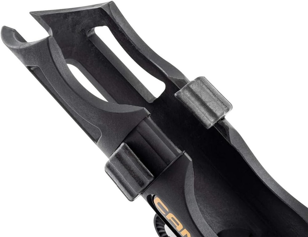 Three-Position Adjustable Rod Holder for Trolling & Downriggers – Black Plastic