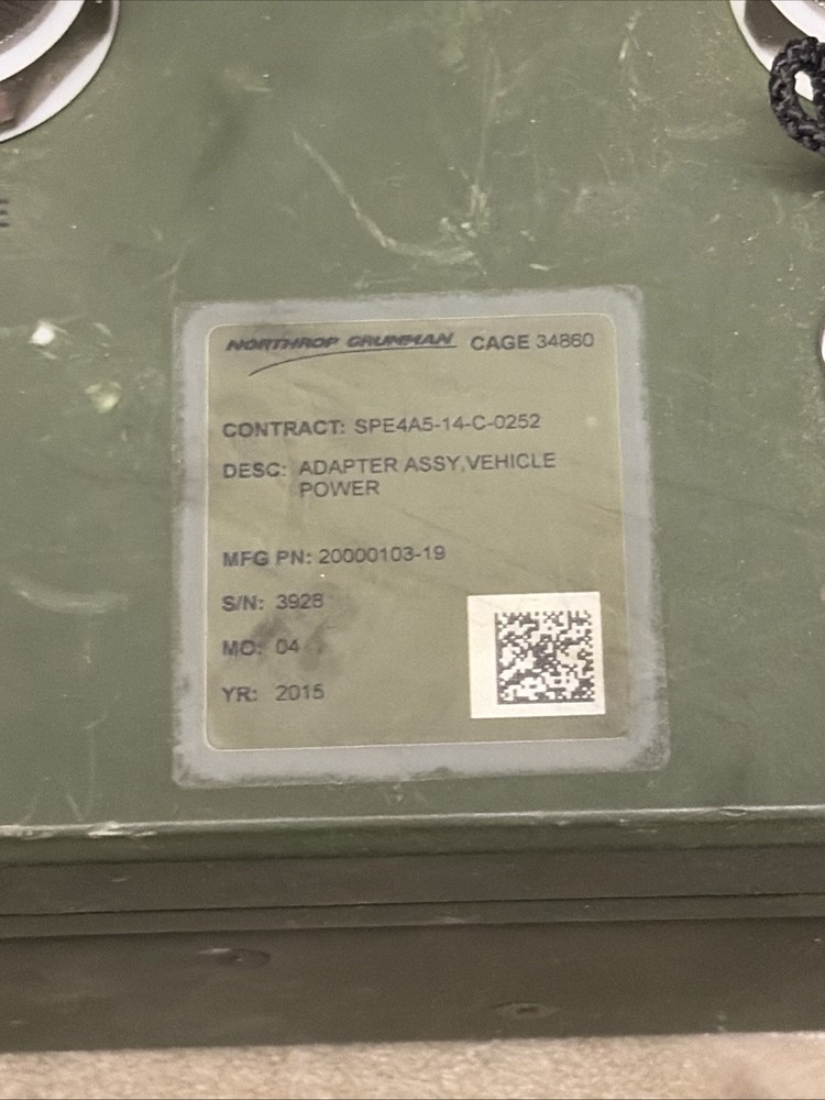 Northrop Grumman Laser Range Finder LLDR Tripod Assembly