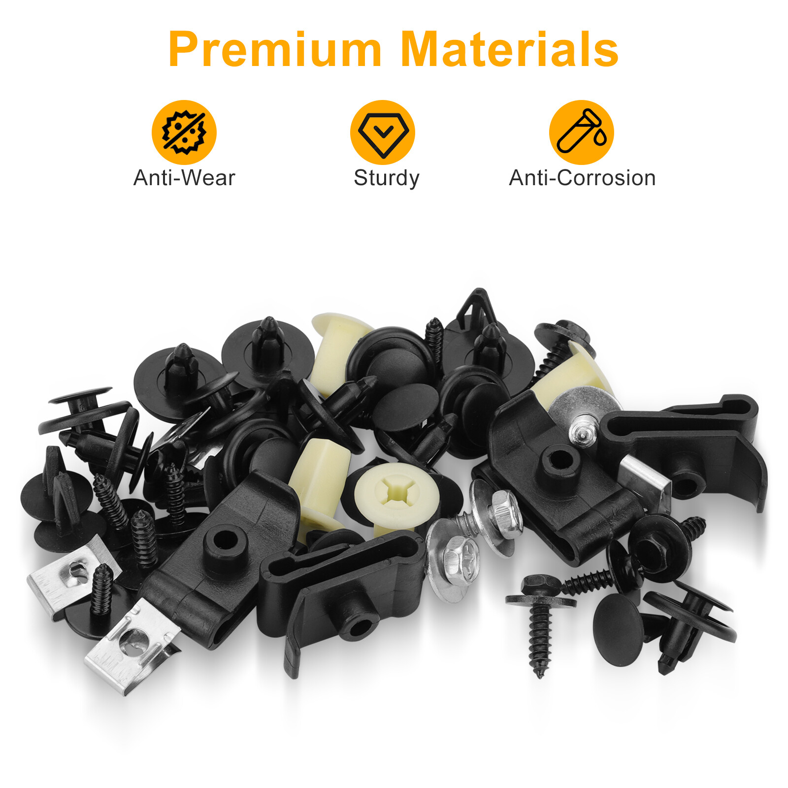 Engine Splash Shield Fender Bumper Screws Clips Rivet Fastener For Toyota Lexus