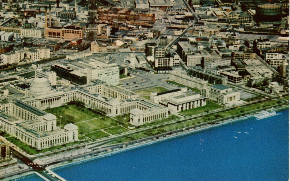 AIR VIEW OVER CHARLES RIVER BASIN - PC3427