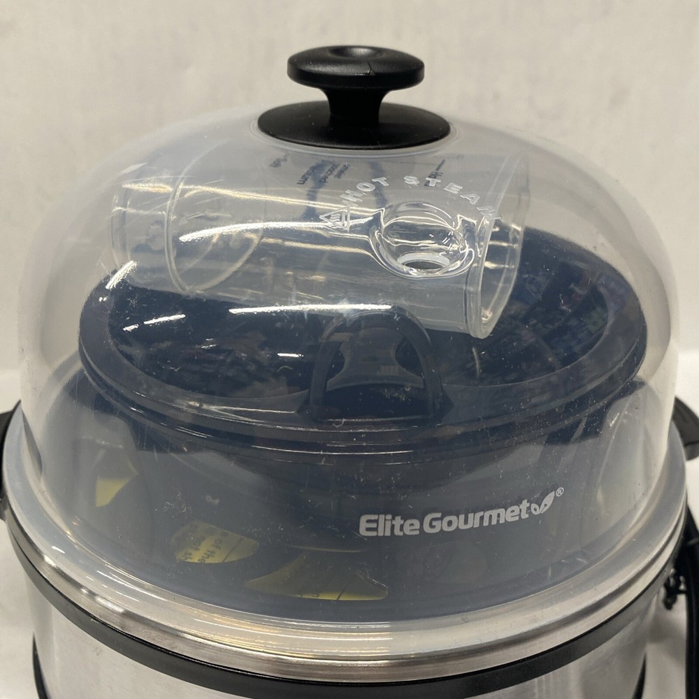 Elite Platinum Stainless Steel Automatic Eggs Cooker Steel Automatic