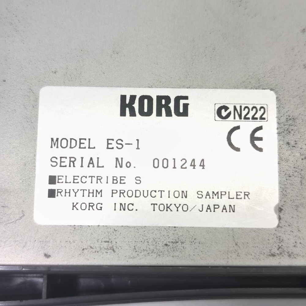 KORG ES-1 Sampler Sequencer Rhythm Machine