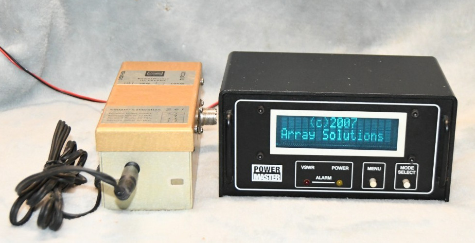 Array Solutions PowerMaster PM-003 Power/SWR Meter With 3KW HF Coupler